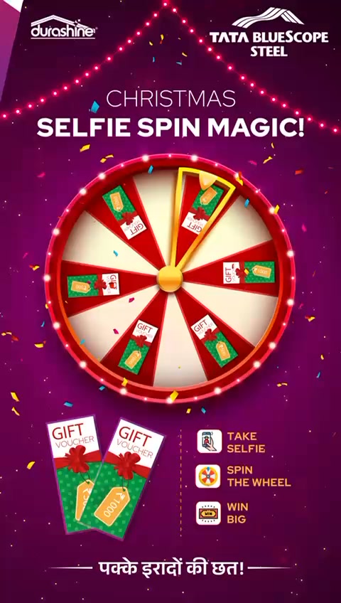 ❄️ HO HO HO! DURASHINE® Christmas Selfie Spin Magic is LIVE! 🎄✨