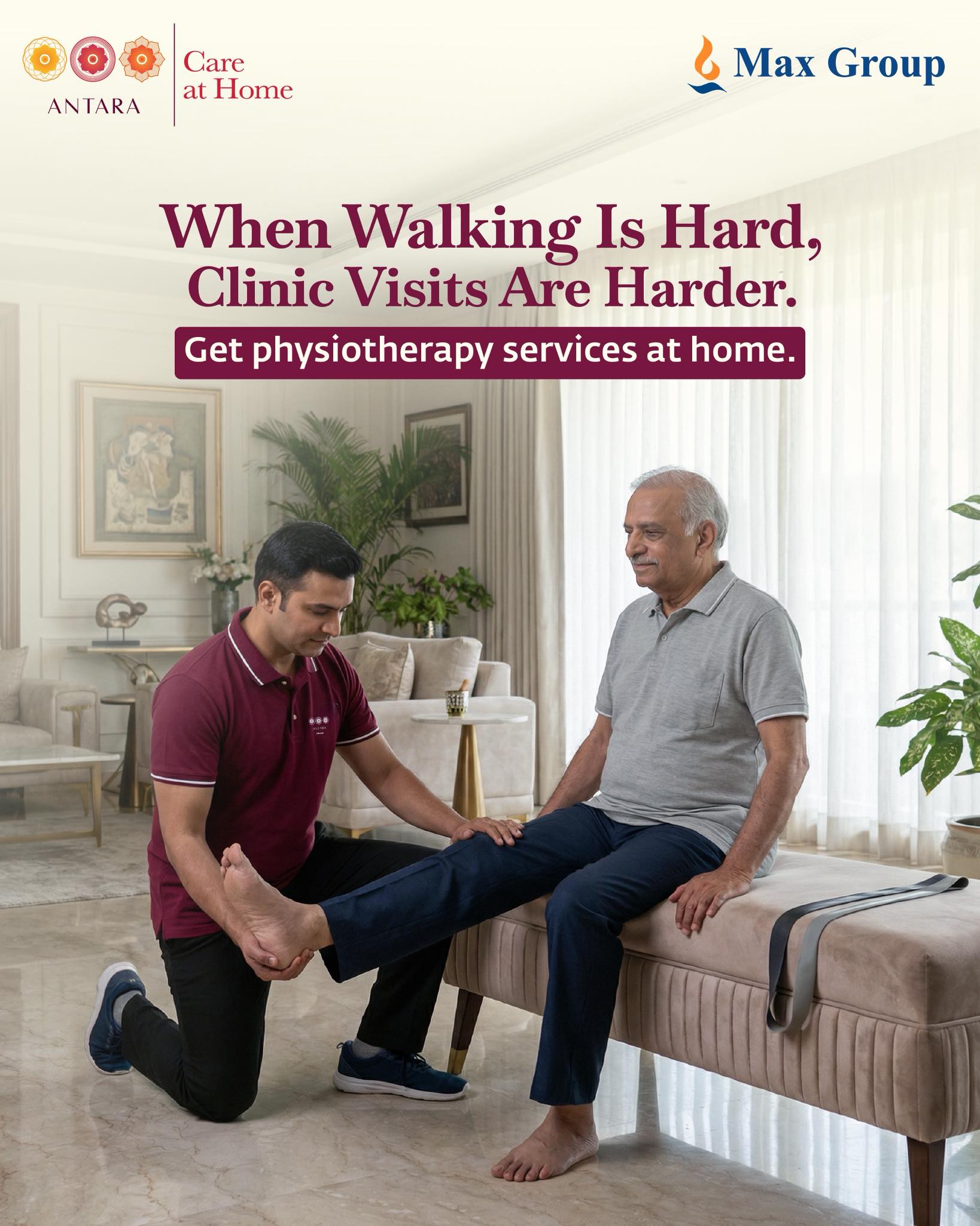 Healing feels easier in familiar surroundings