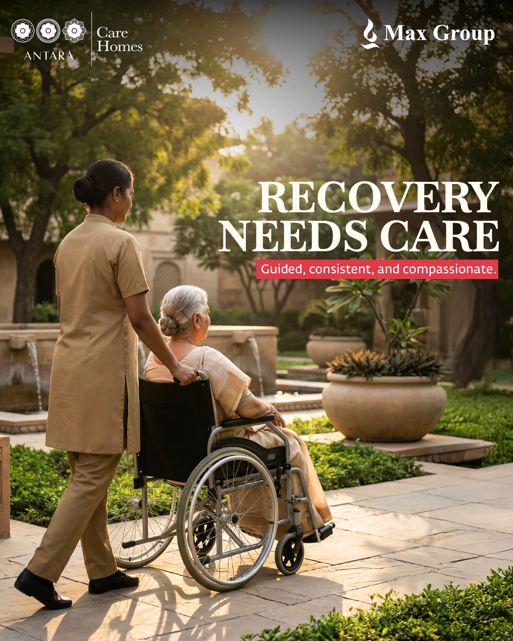 At Antara Care Homes, healing is thoughtfully planned.