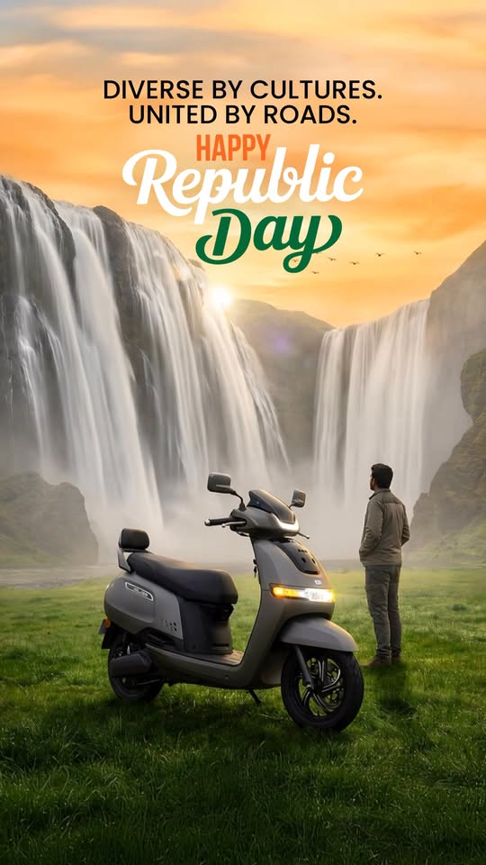 India moves forward through many cultures, languages, and ways of life, yet shares the same roads every day.