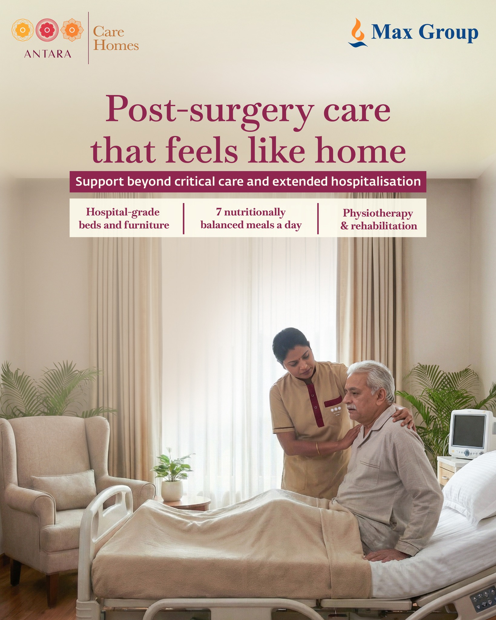 After surgery, what matters most is feeling safe, cared for, and at ease.