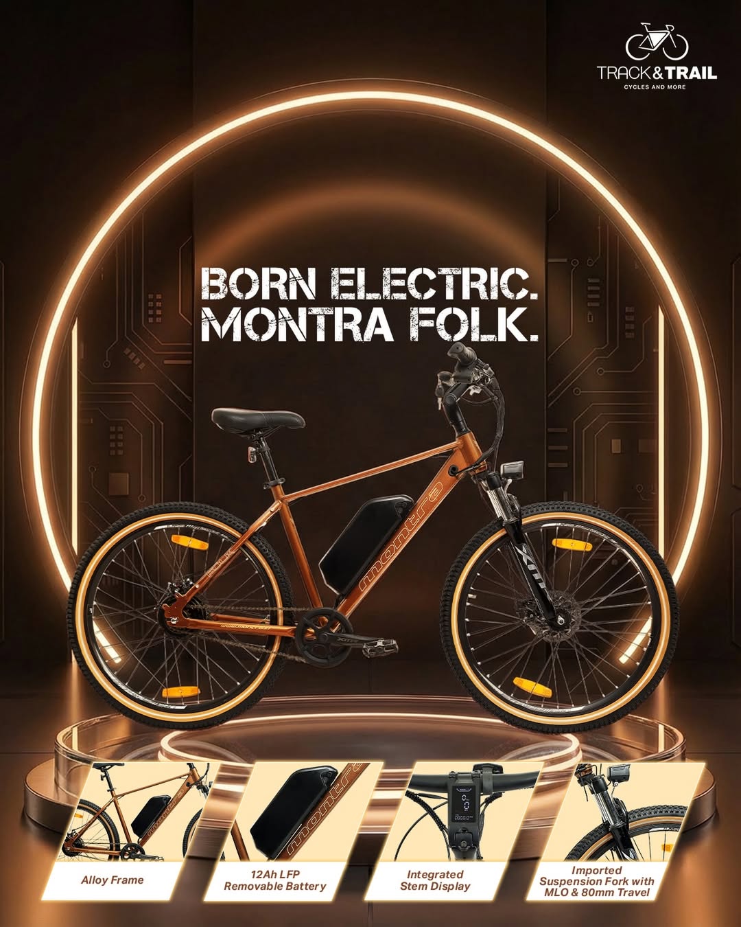 Born Electric. Montra Folk.