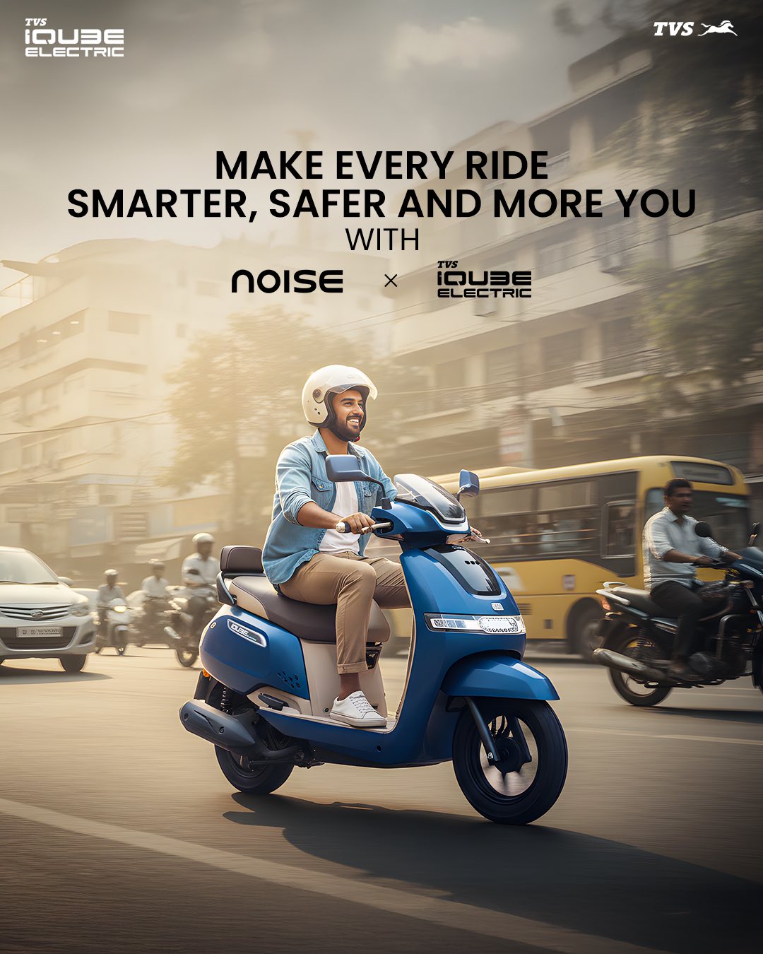 From daily commute to new explorations, TVS iQube Noise Smartwatch