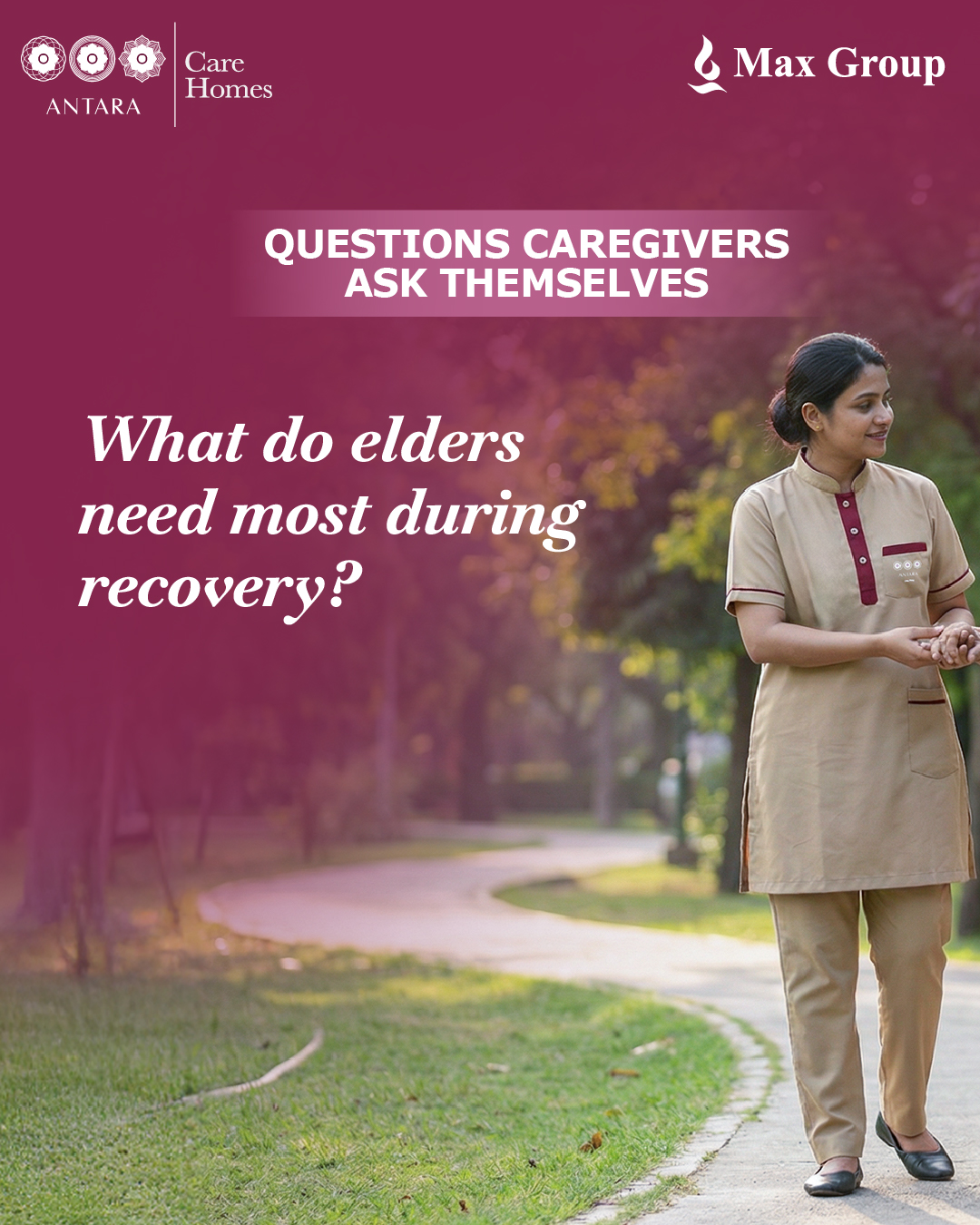 What do elders need most during recovery?