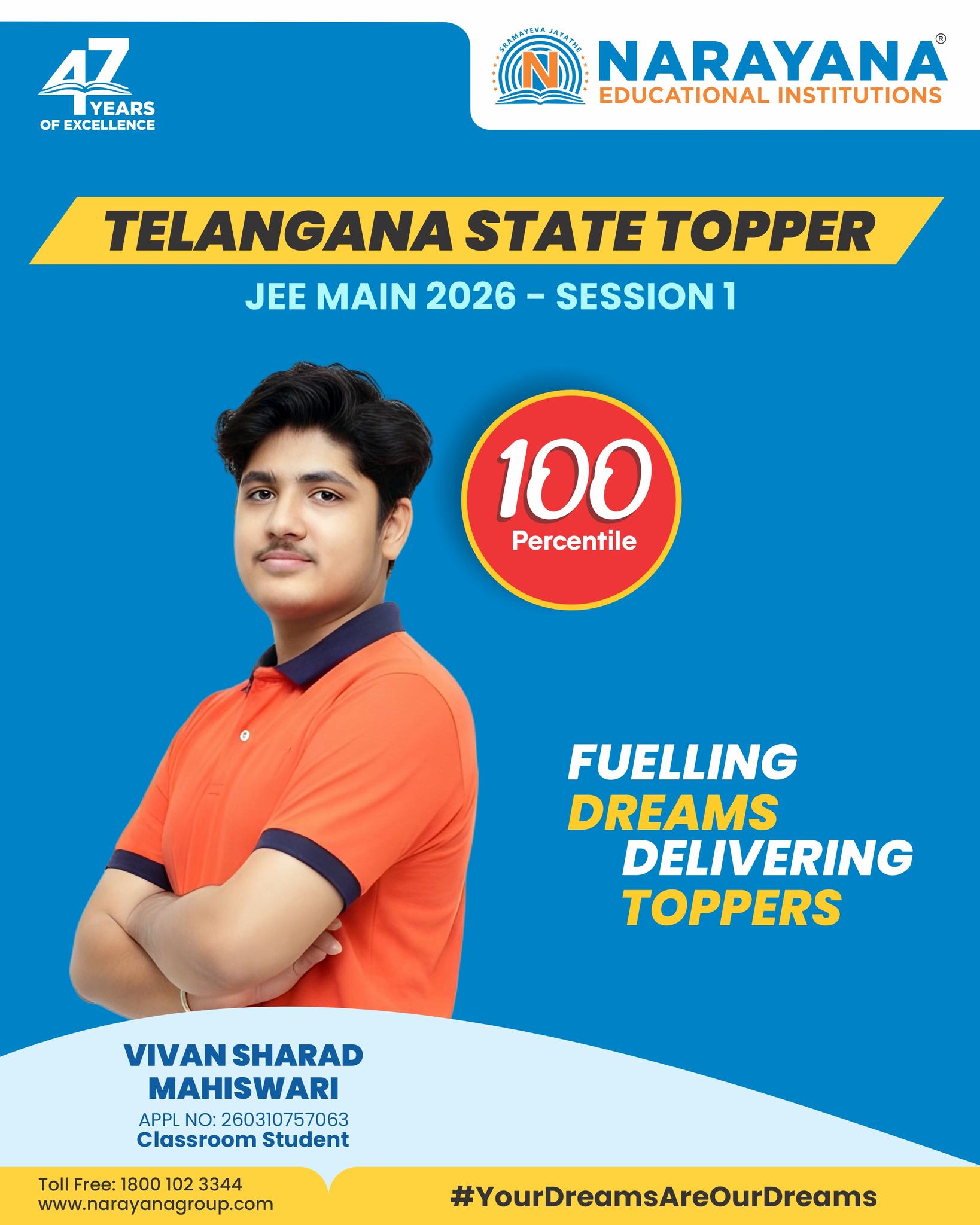 100 percentile. Pure excellence 🔥