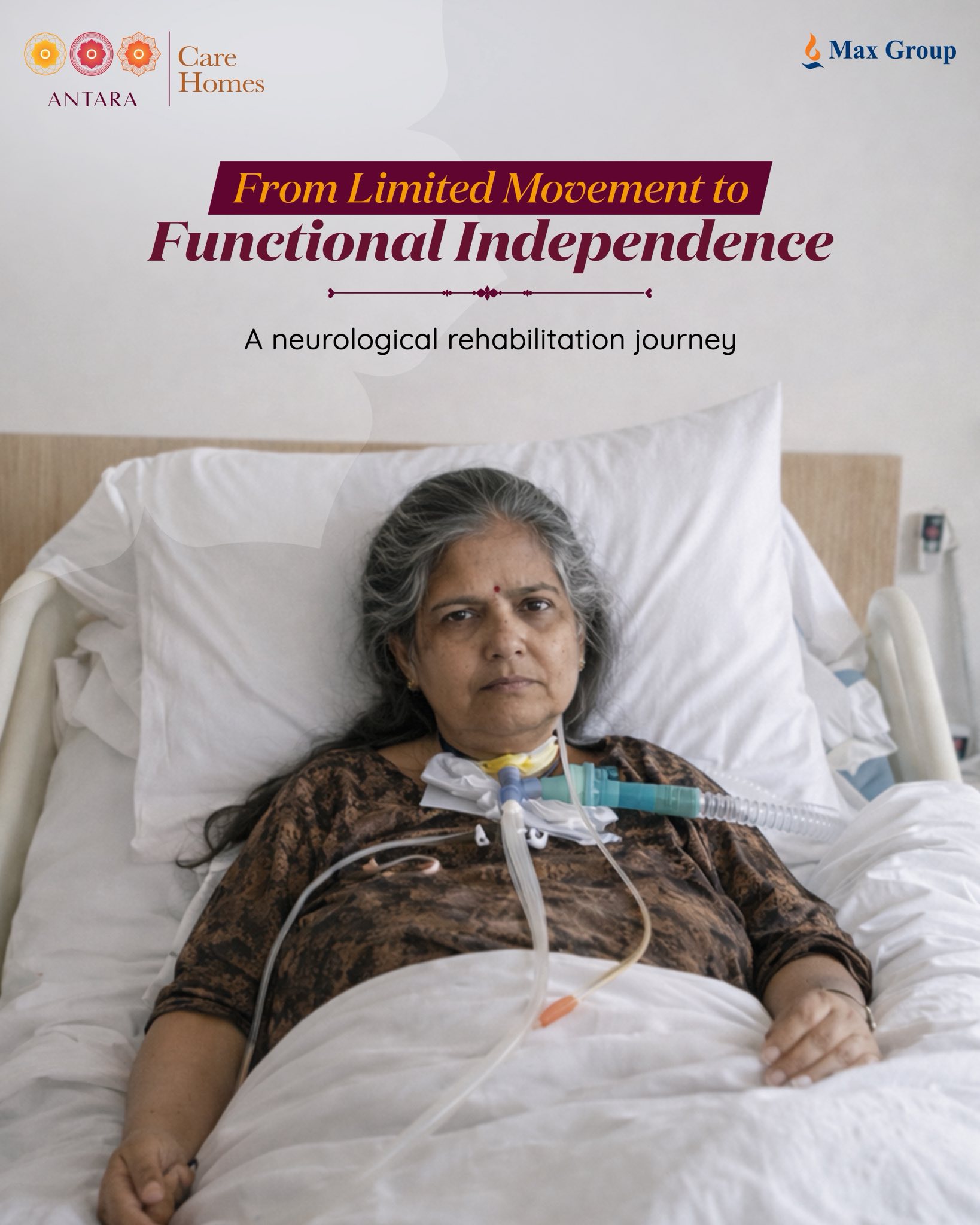 When movement felt out of reach, even sitting, standing, and walking needed full support.