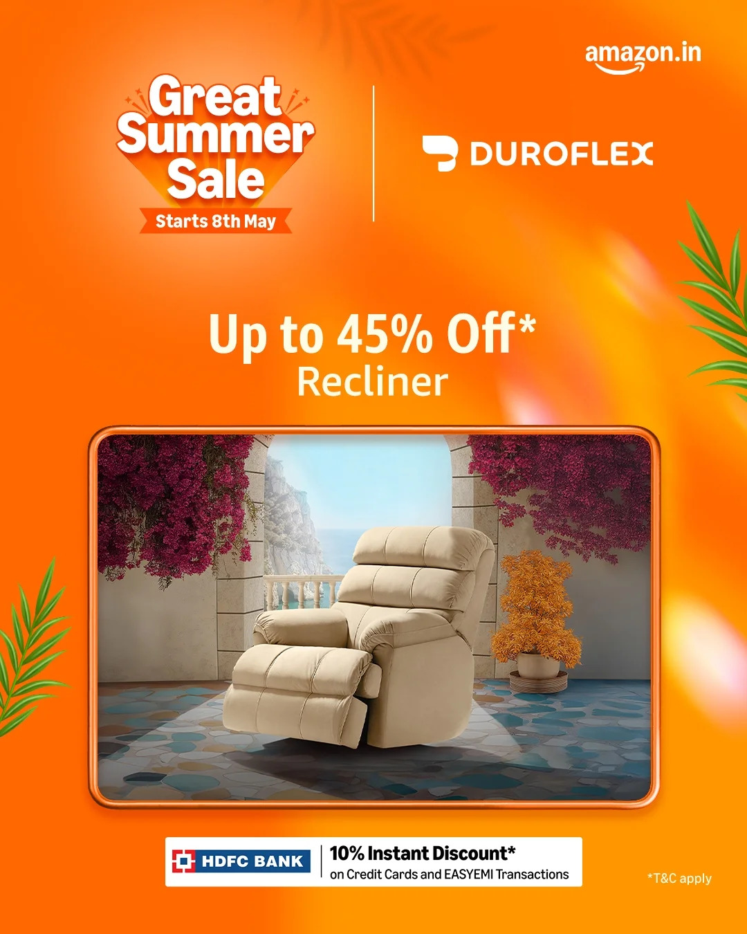 Longer summer days call for deeper comfort.