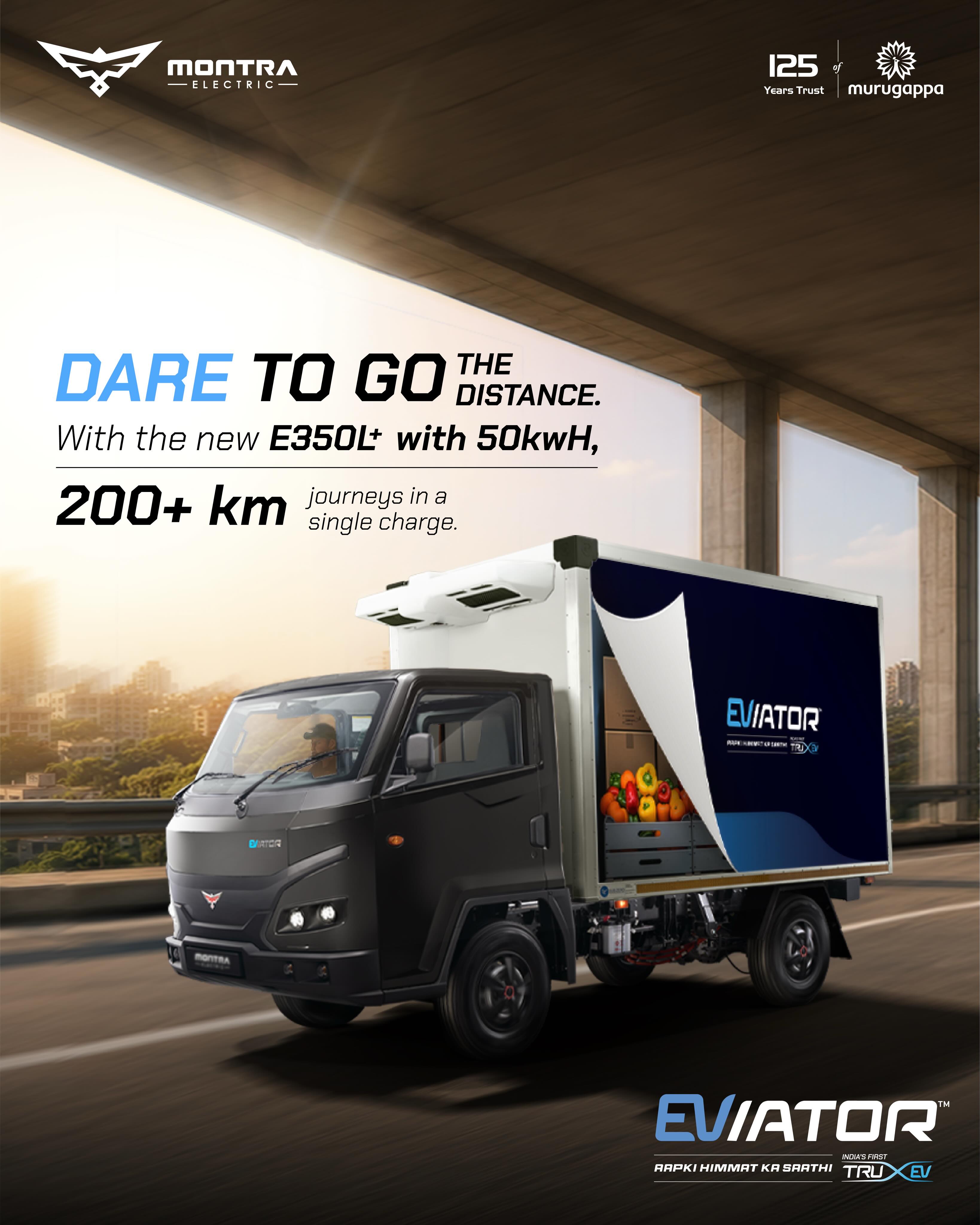 Introducing the all-new EVIATOR 50 kWh.​