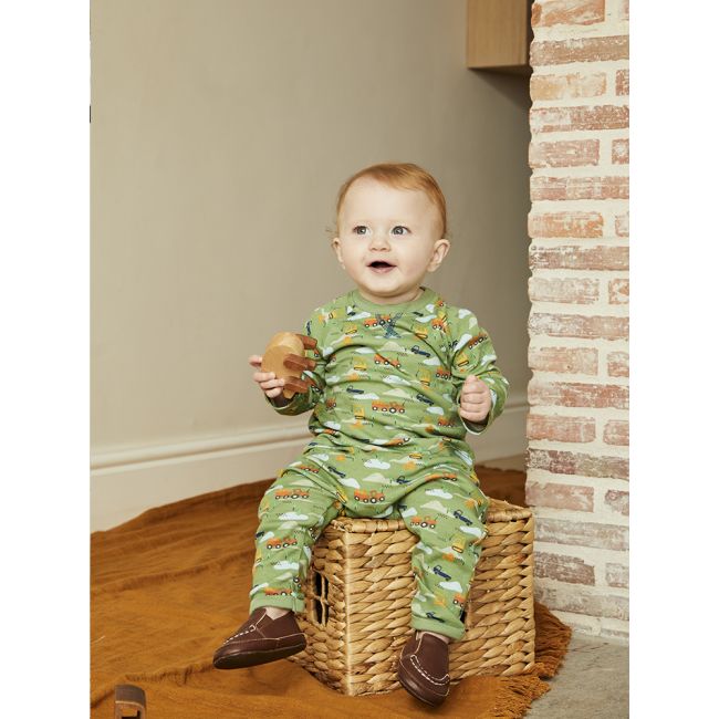 Boys Green 2 Piece Lounge Wear