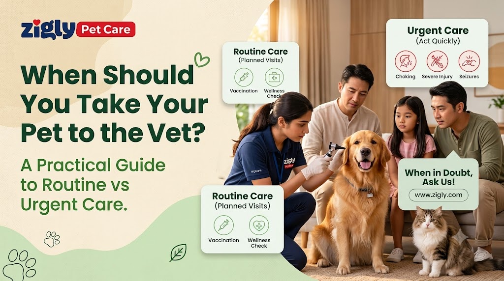 When Should You Take Your Pet to the Vet? A Practical Guide to Routine vs Urgent Care in Mumbai