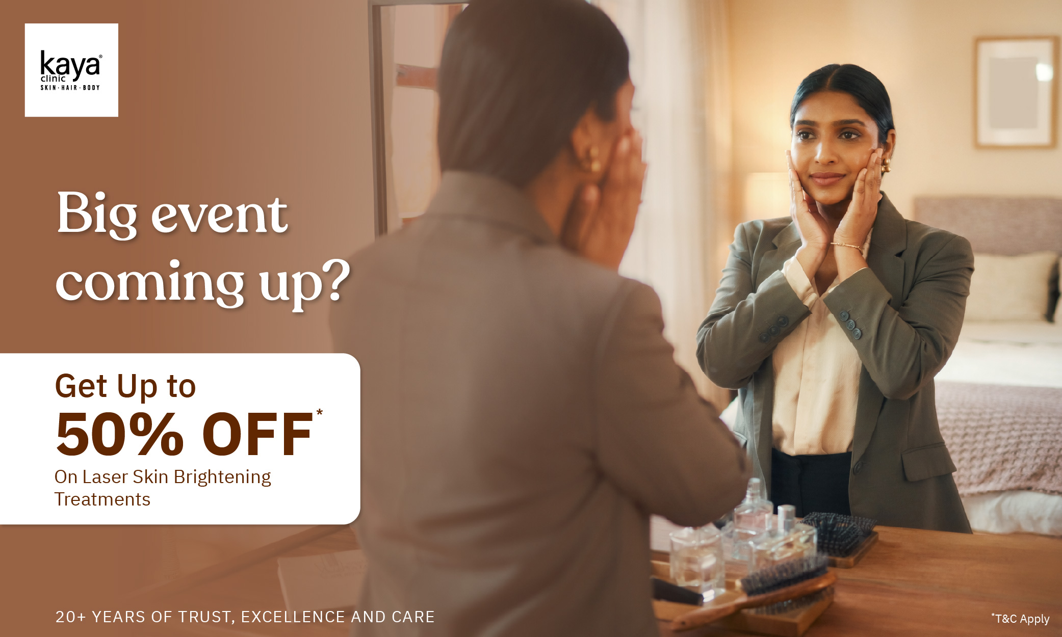 Event Ready Glow – Up to 50% Off at Kaya Clinic