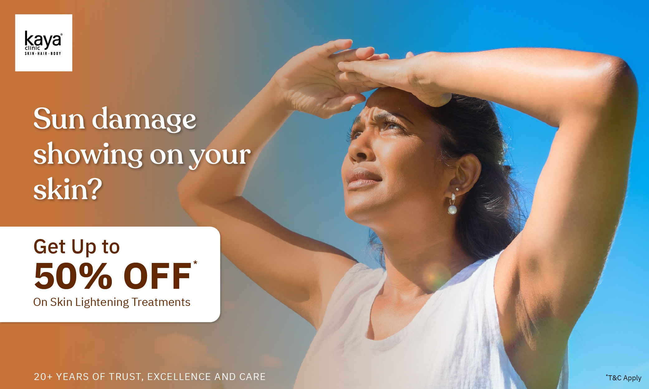 Reverse Sun Damage: 50% OFF Kaya Treatments
