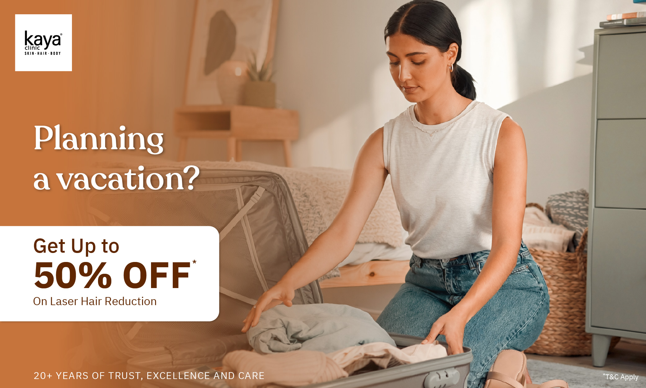 Vacation Ready Skin – Up to 50% Off at Kaya