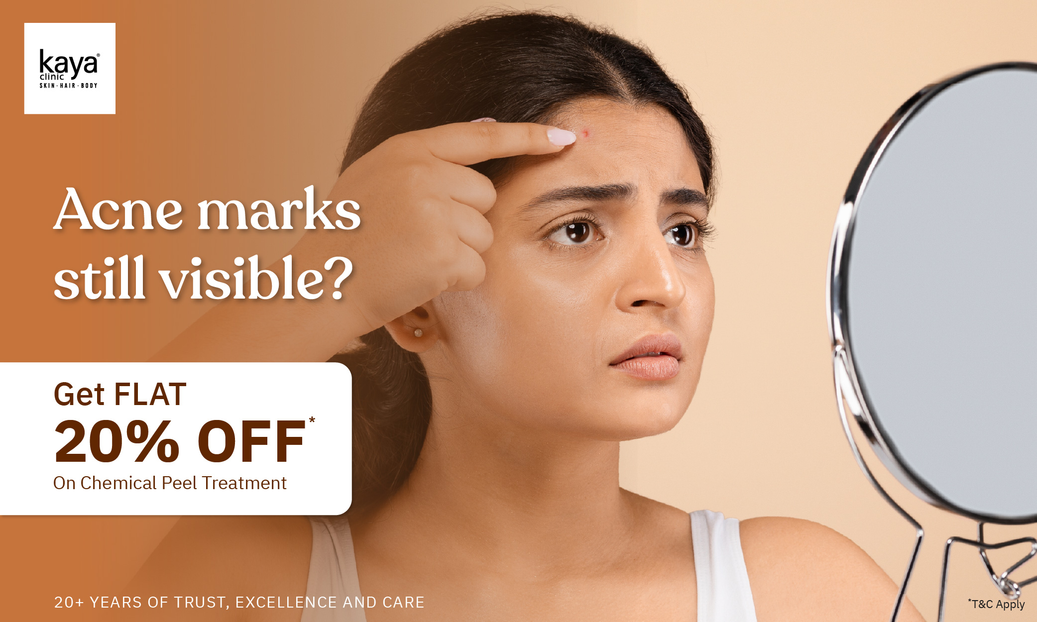 Fade Acne Marks – Flat 20% Off at Kaya Clinic
