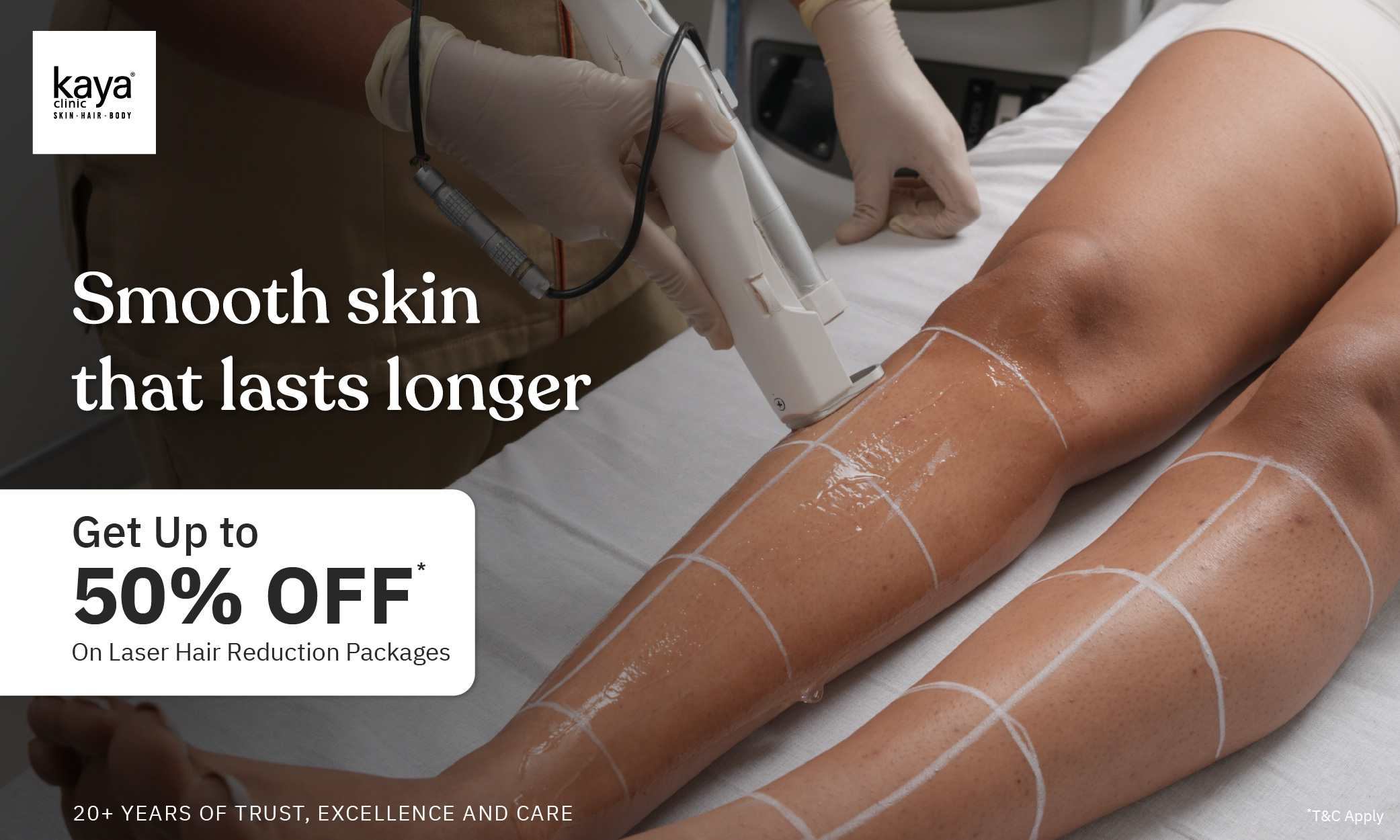 Kaya Laser Hair Reduction – Up to 50% Off Offer