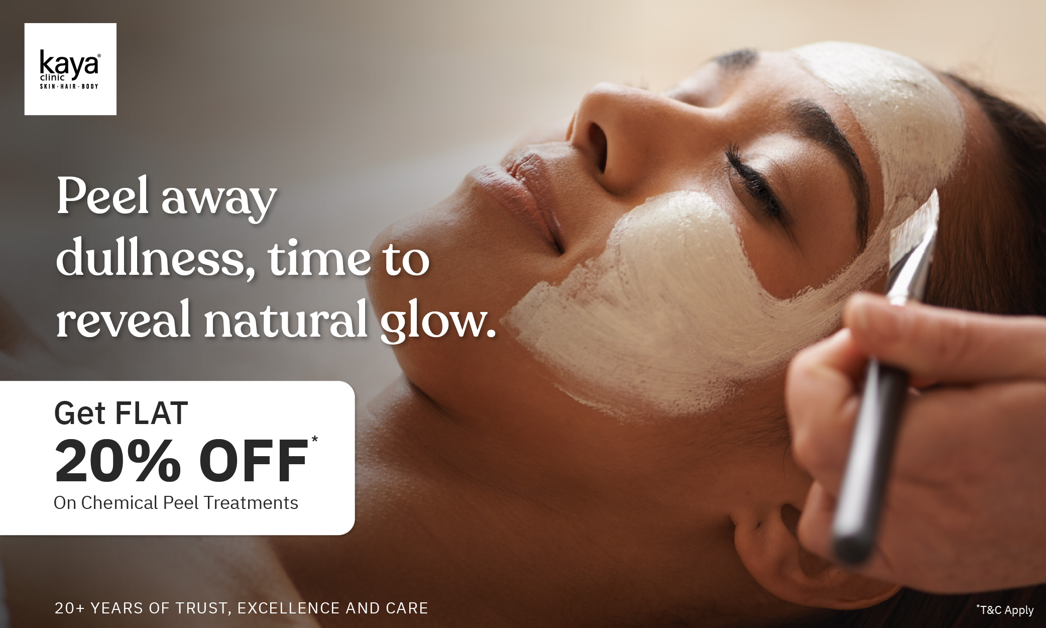 Kaya Chemical Peel – Flat 20% Off Skin Renewal