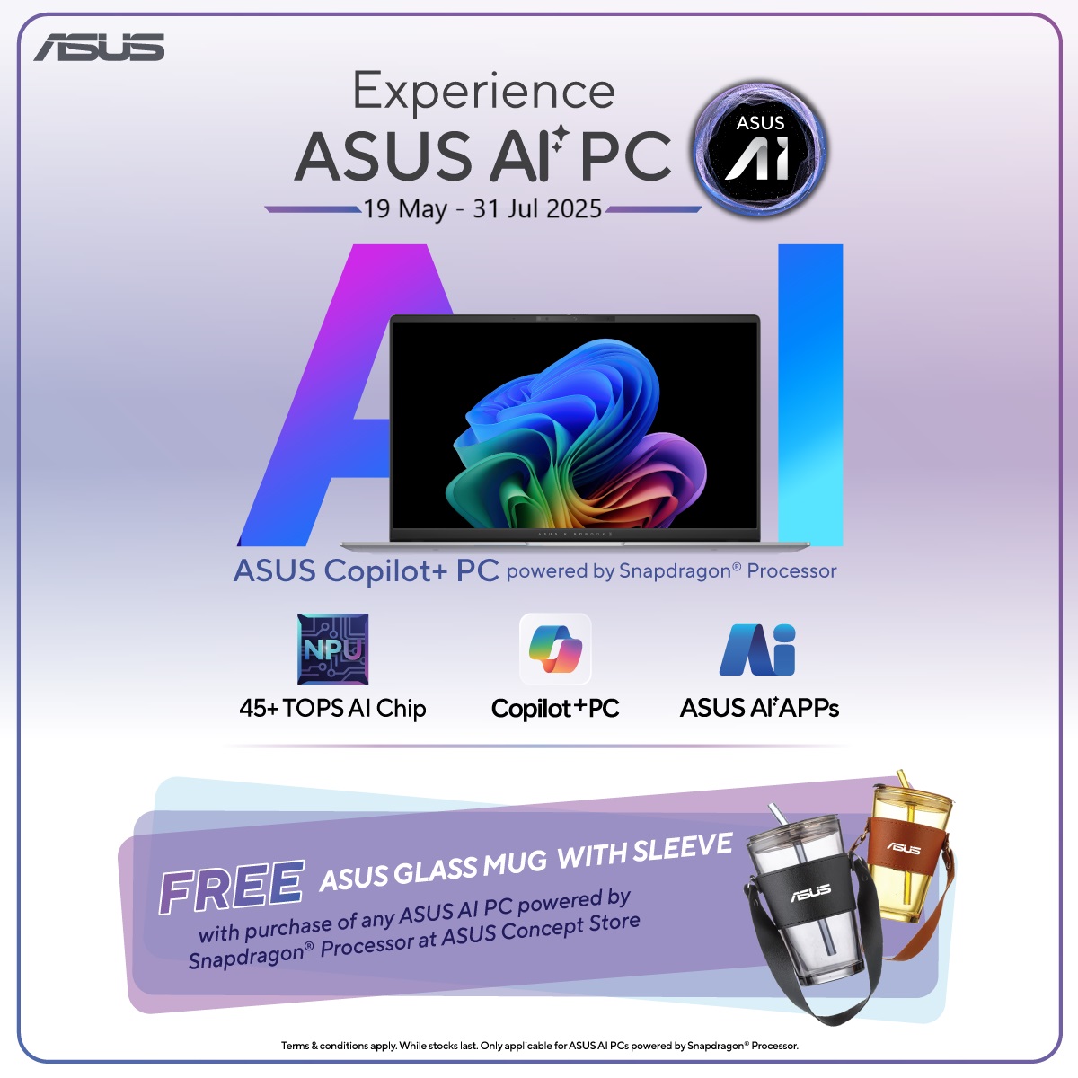 Experience ASUS AI PC: Free ASUS Mug!