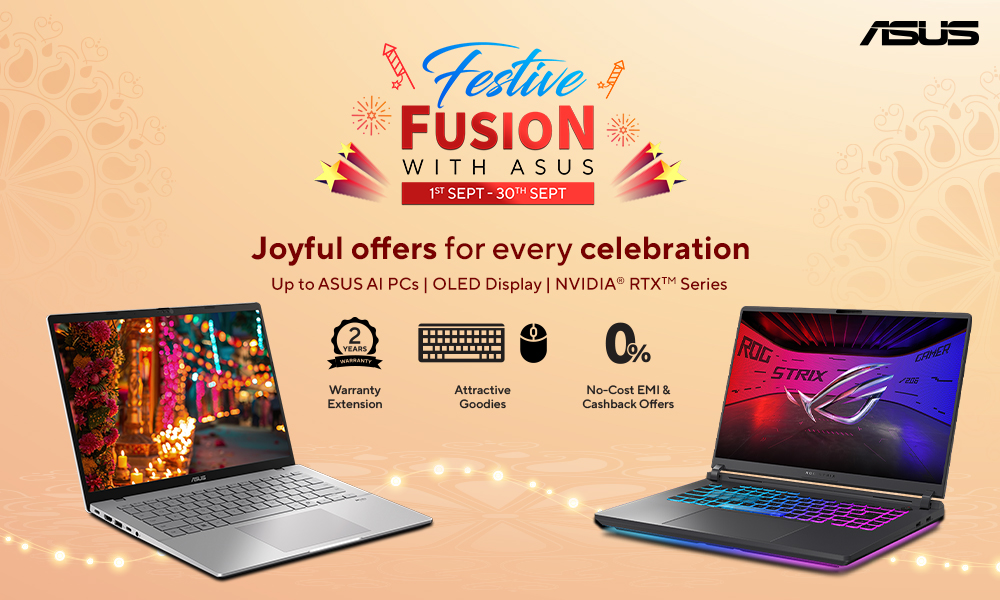🎉 Celebrate Festive Fusion with ASUS!