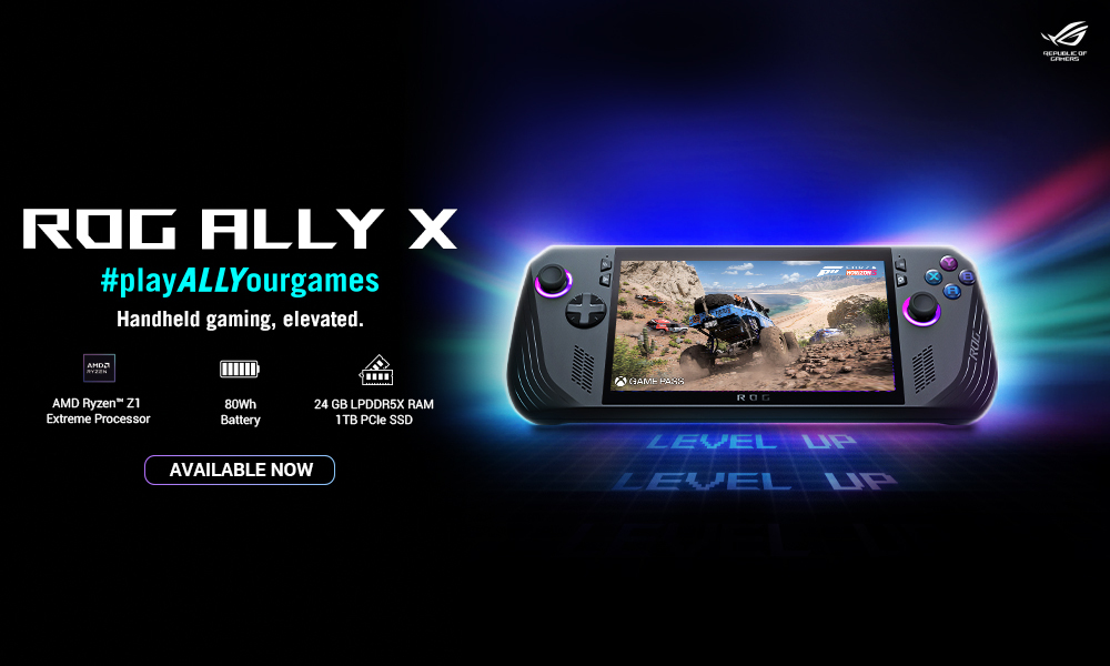 Meet the new #ROGAllyX
