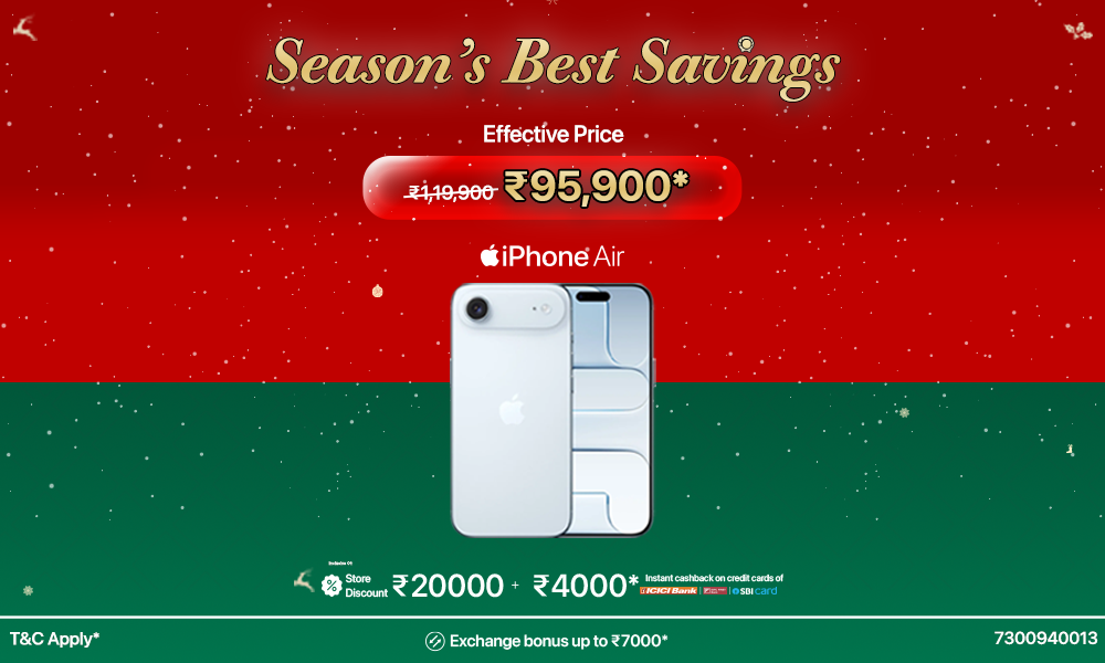 Season’s Best Savings - iPhone Air