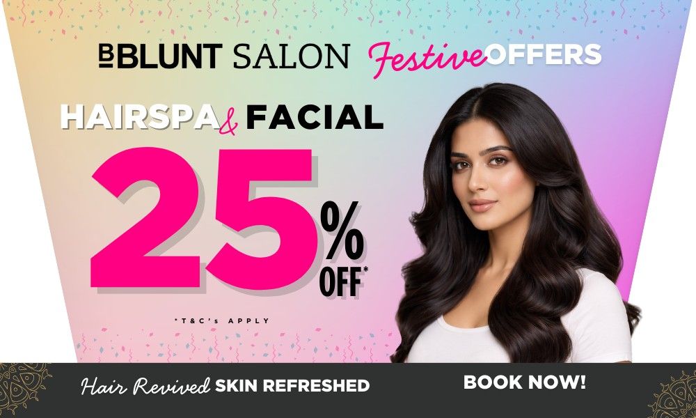FESTIVE OFFERS ! HAIRSPA & FACIAL !