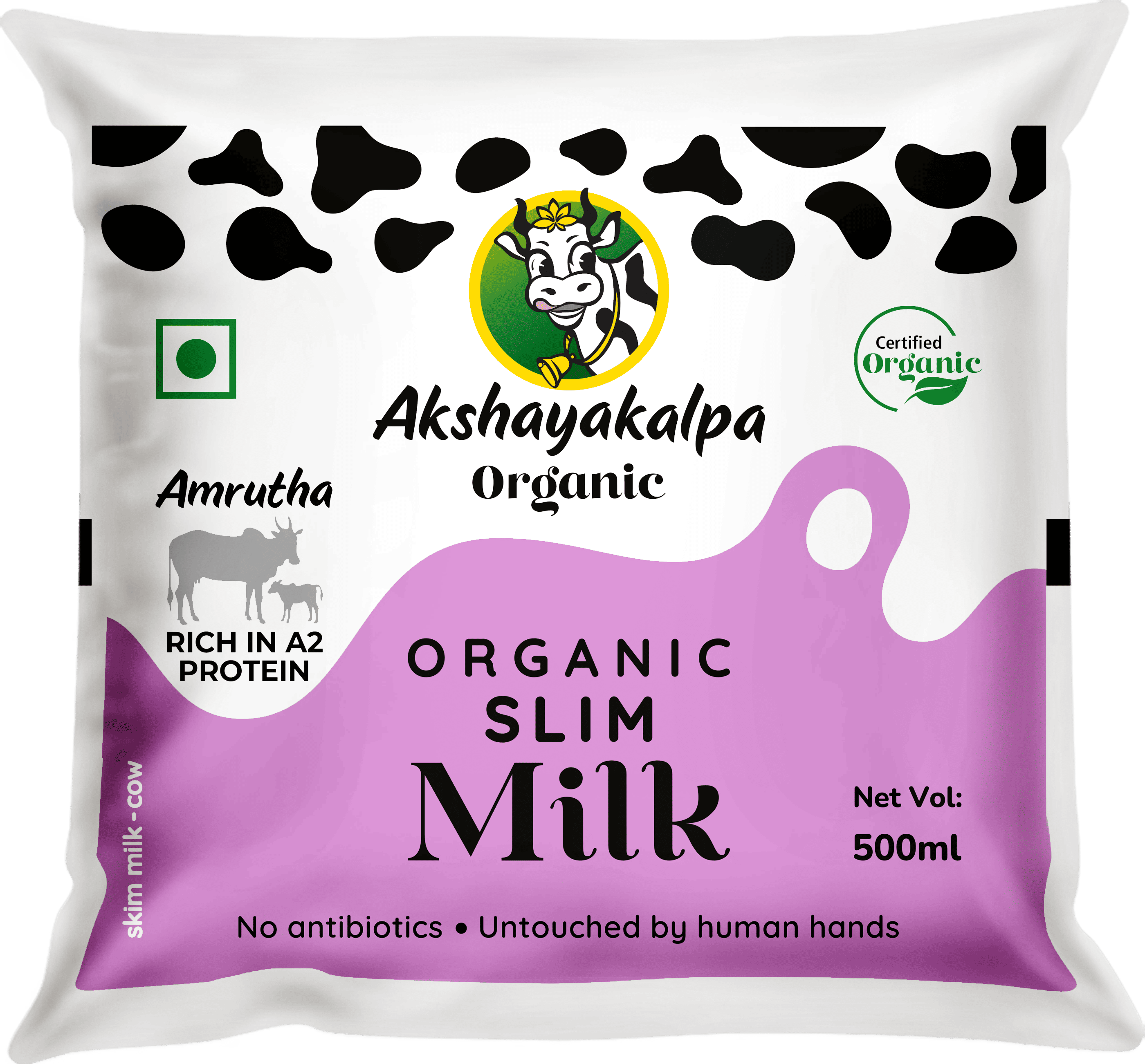 Amrutha A2 Organic Slim Milk