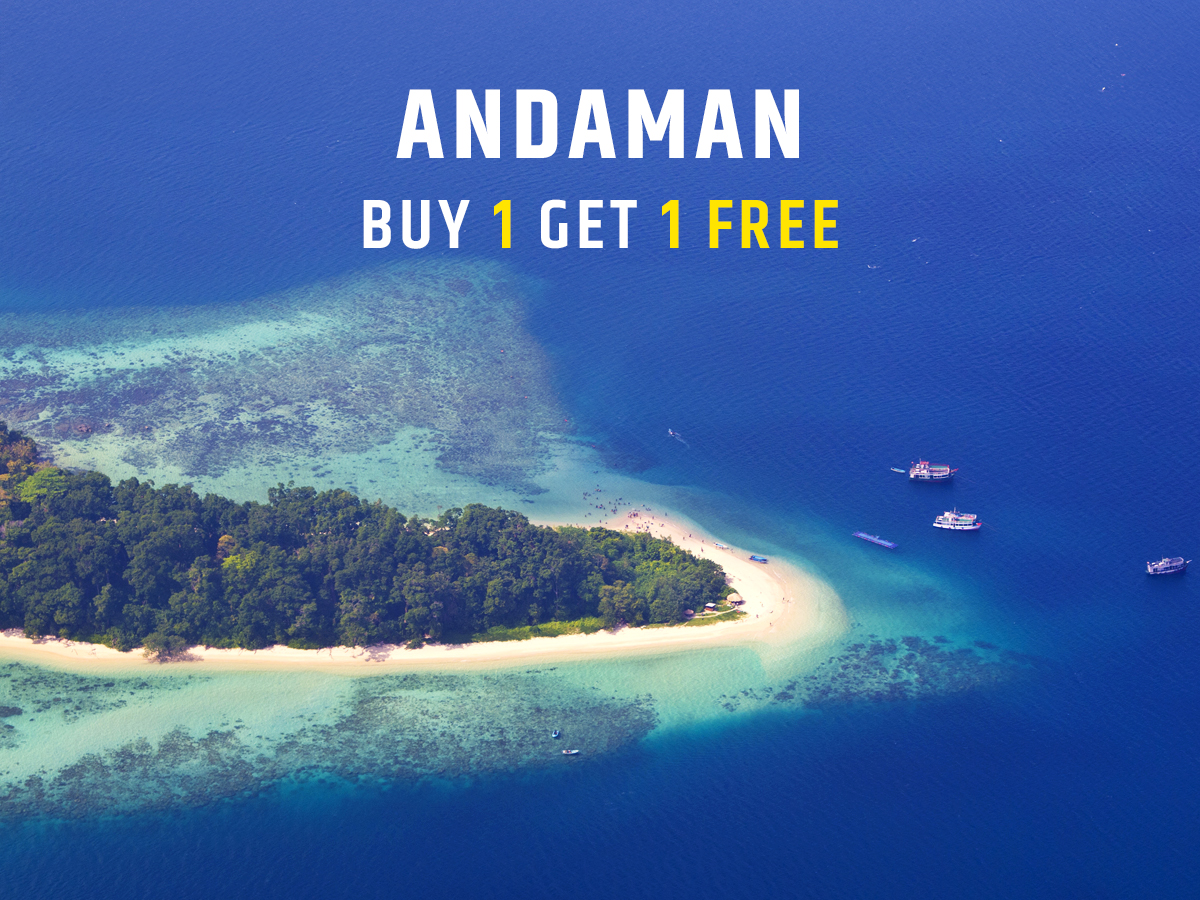 Andaman Buy 1 Get 1 Free: The Perfect Tropical Escape with SOTC India Andaman Buy 1 Get 1 Free: The Perfect Tropical Escape with SOTC India