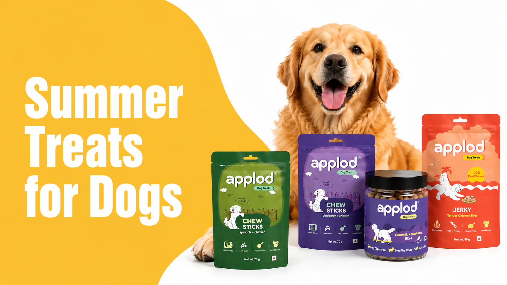Applod Treats for Dogs in Sectors 47 and 49, gurugram: Light, Healthy Summer Snacks When Appetite Dips Applod Treats for Dogs in Sectors 47 and 49, gurugram: Light, Healthy Summer Snacks When Appetite Dips