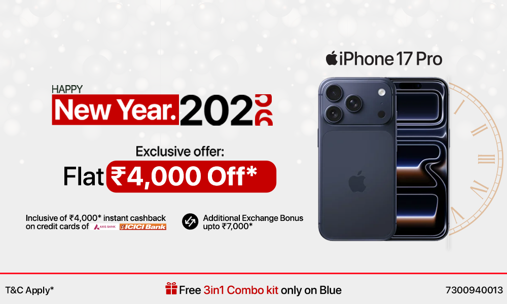 Happy New Year 2026 Exclusive offer: Flat ₹4,000 Off*
