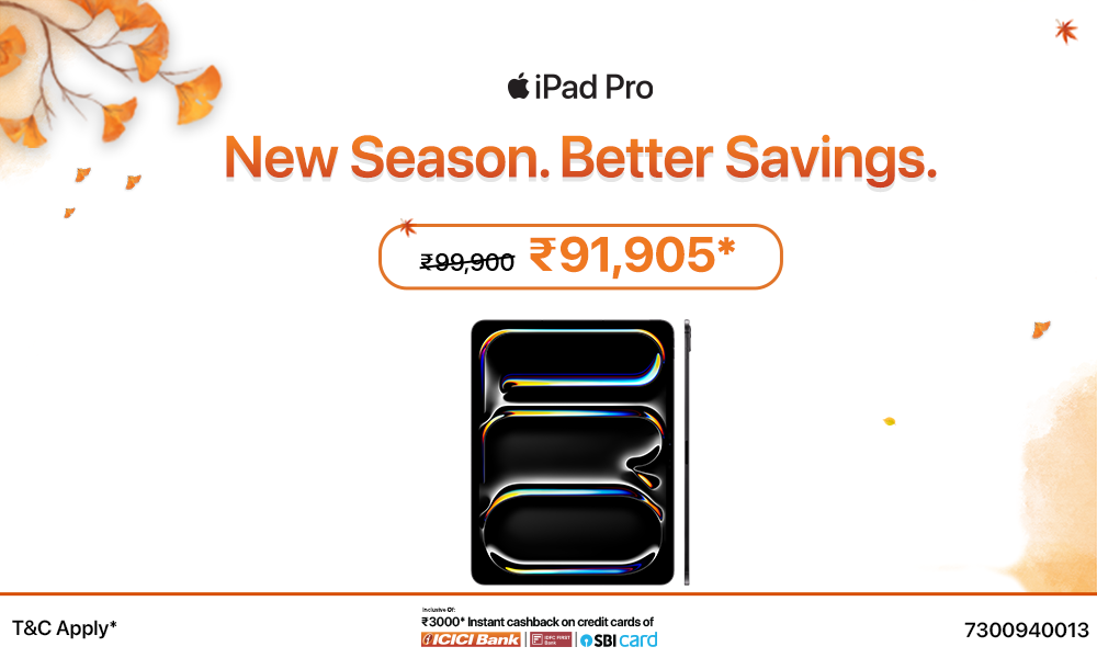 iPad Pro - New Season. Better Savings.