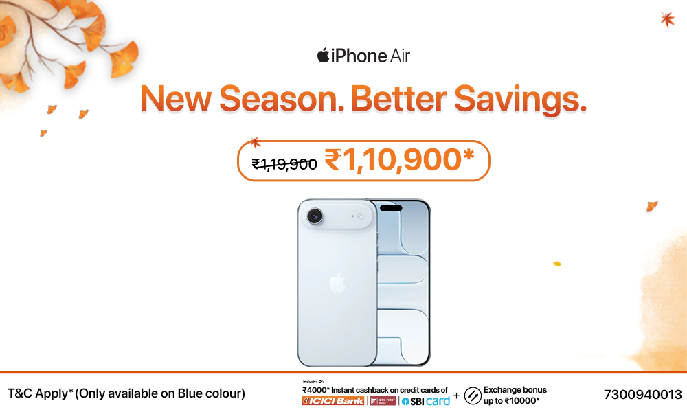 iPhone Air - New Season. Better Savings.