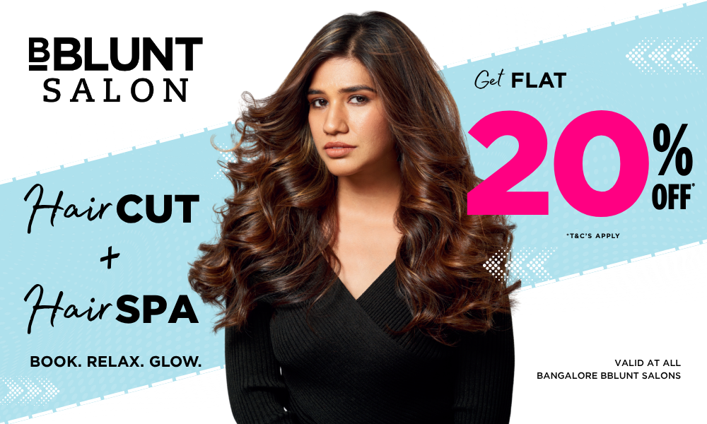 ✨ Flat 20% Off on Haircut + Hair Spa