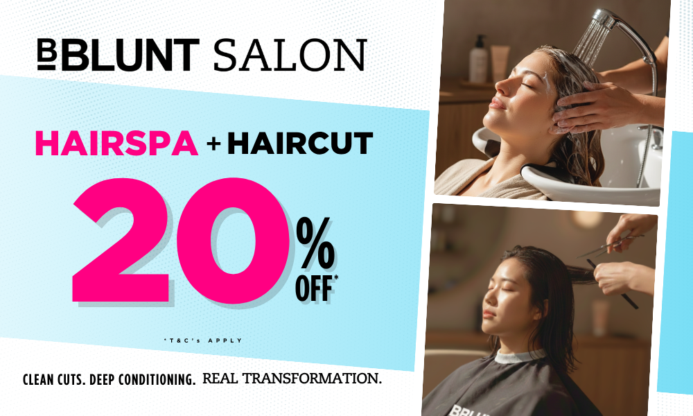 Hair Spa + Haircut: Now 20% OFF!