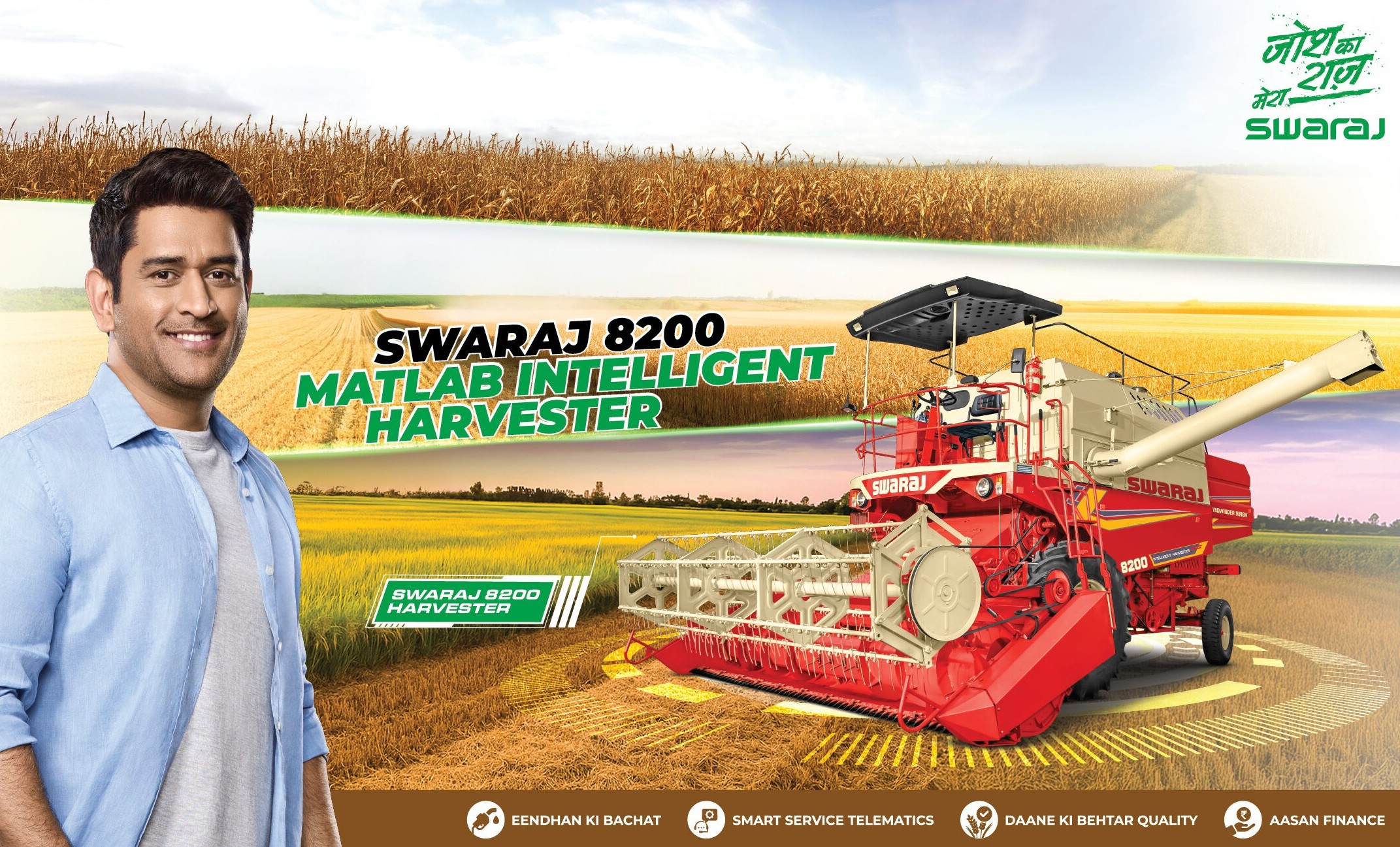 Wheat Farmers in Gopiganj, bhadohi: Switch to Swaraj 8200 for Better Yield