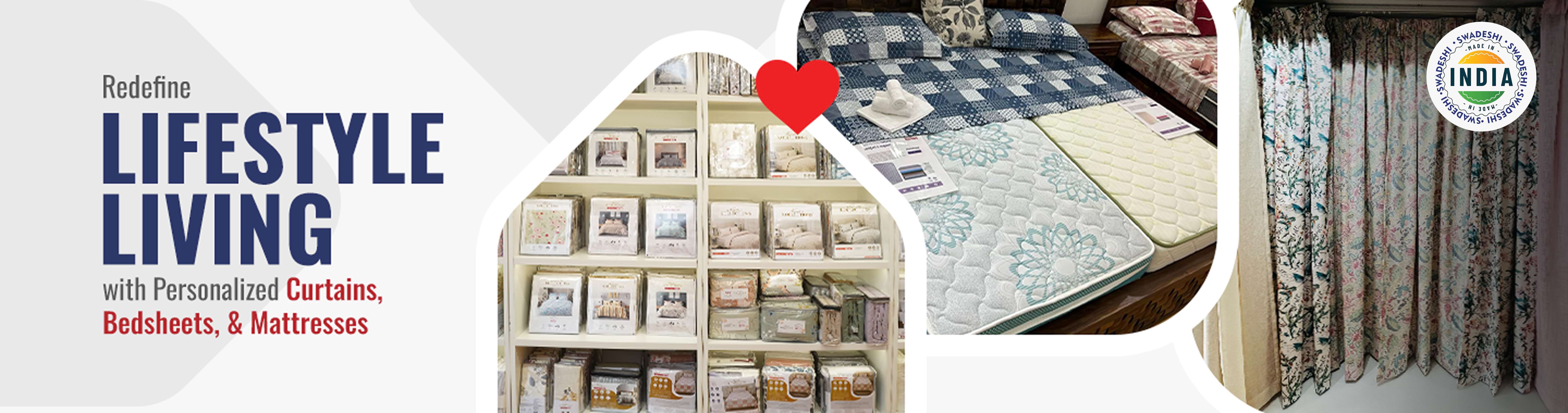 HOME KOMFORTS - Company Operated Store, Curtain, Bedding, Mattress, Furniture, Flooring & Interior Design Solutions