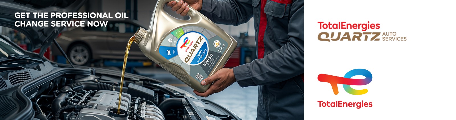 TotalEnergies Quartz Auto Services - Shrivas Maruti Workshop