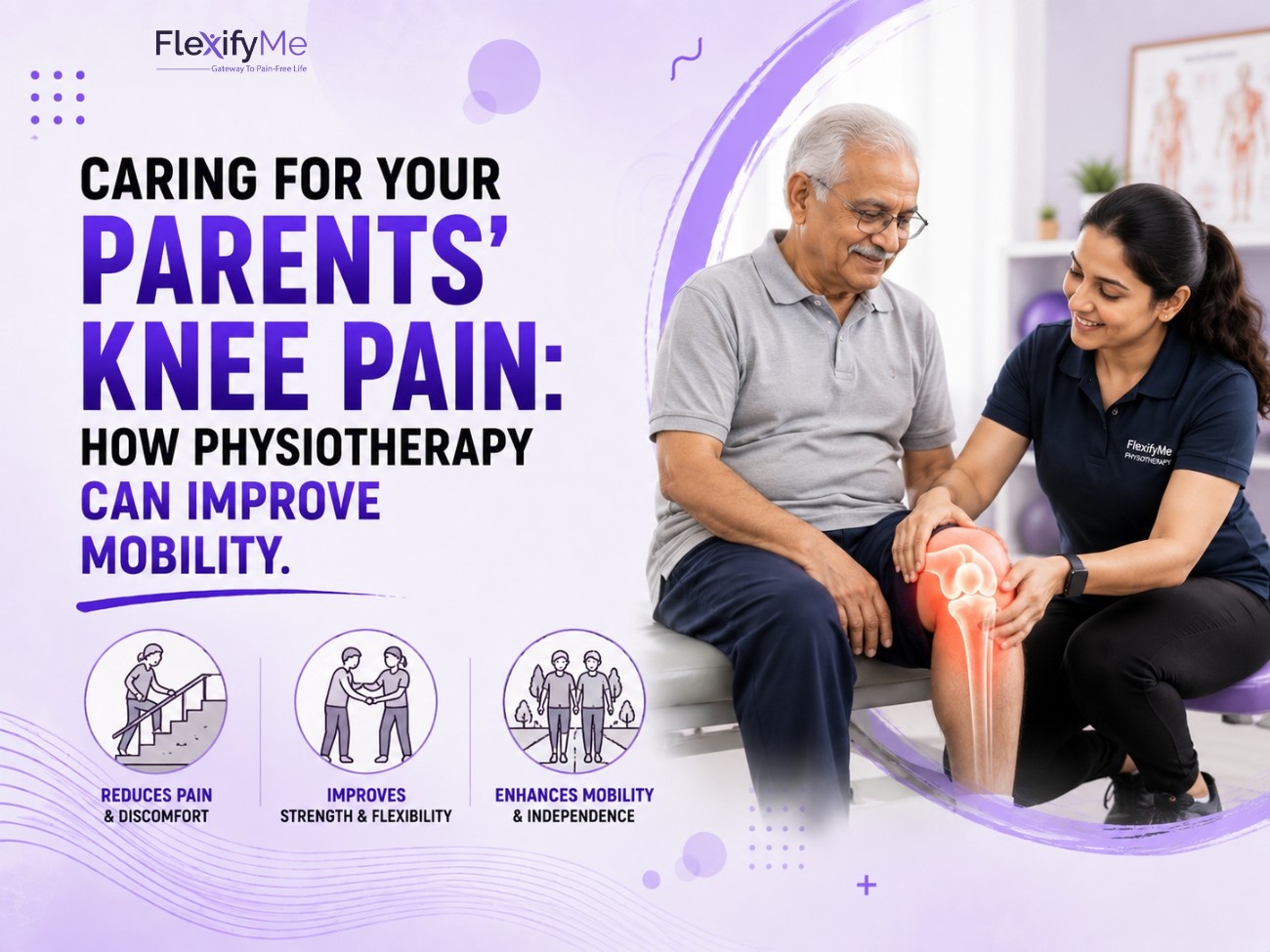 Caring for Your Parents' Knee Pain: How Physiotherapy Can Improve Mobility