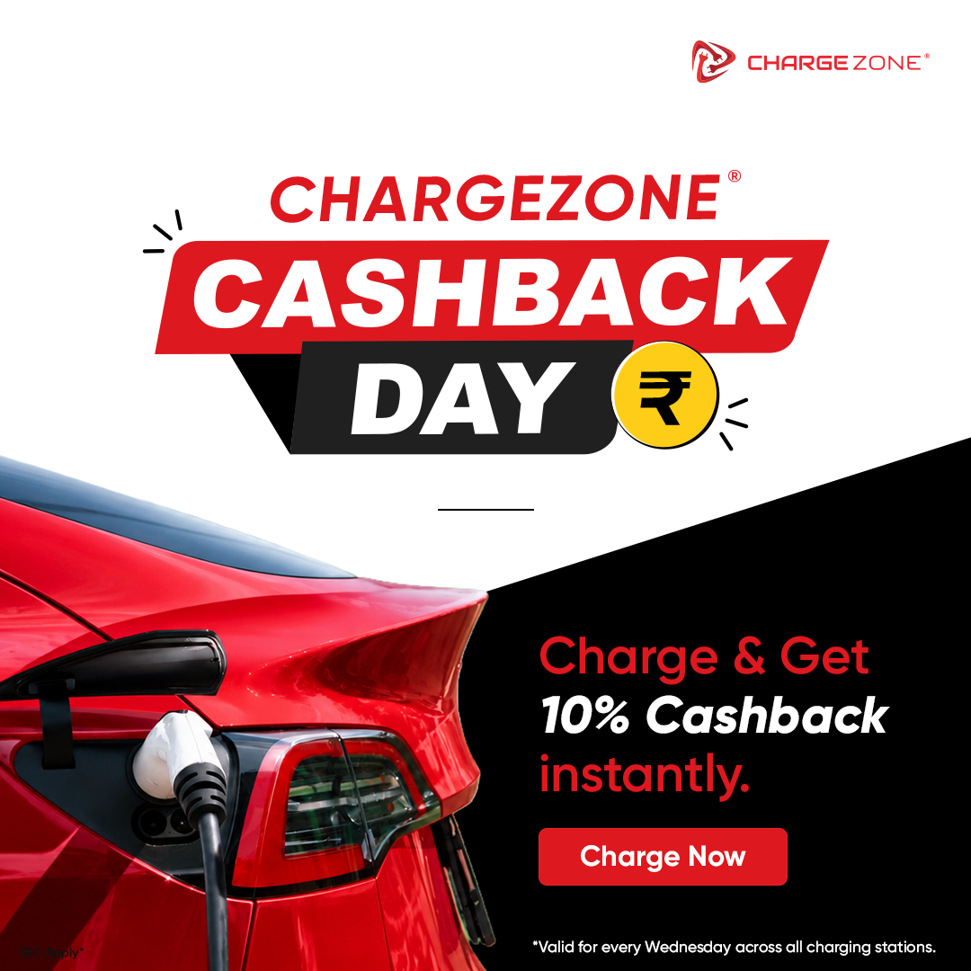 Charge up and save with ChargeZone Cashback Day!