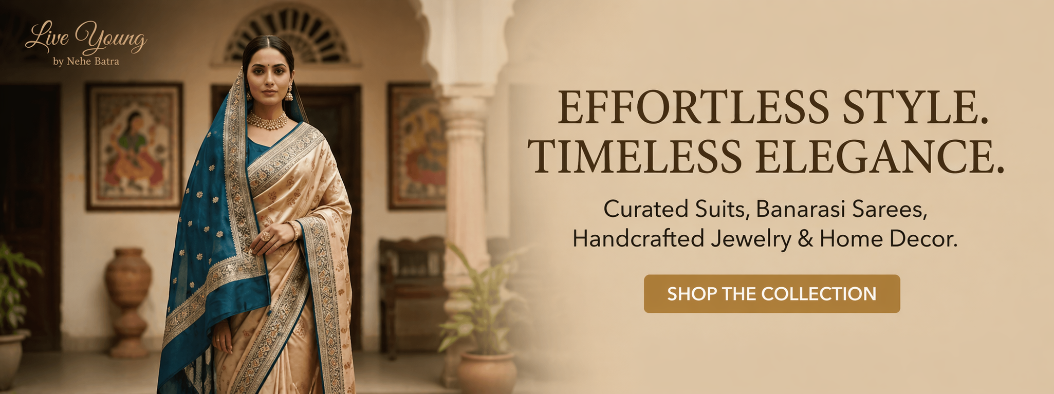 Live Young by Neha Bawa Online Store | Women Clothing | Suit Stitching | Home Decor | Gift | Bedsheets