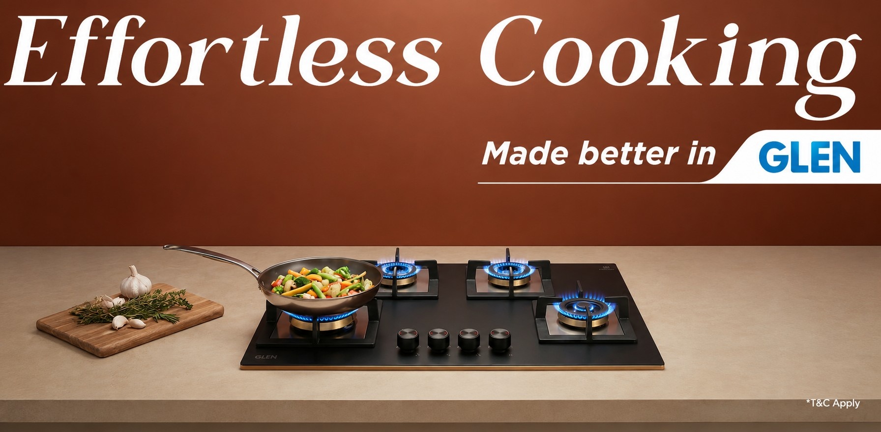 Built-In Hobs in Kadappakada, kollam: Style Meets Efficiency with Glen Appliances