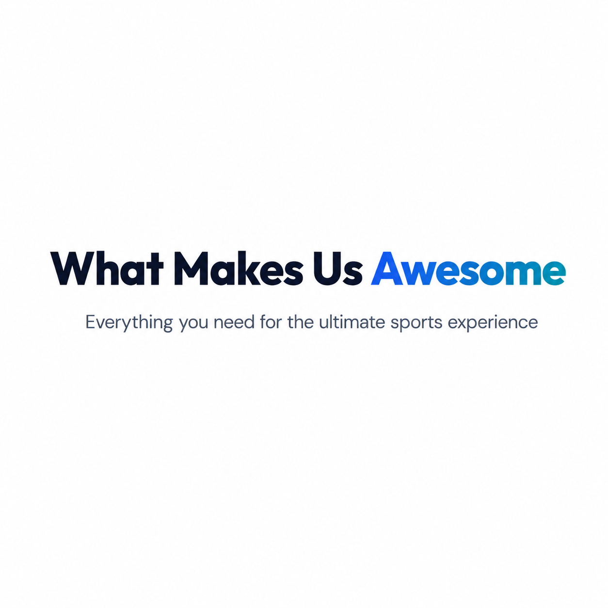 What We Offer Category