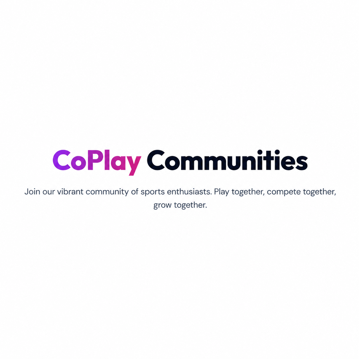Our Community Category