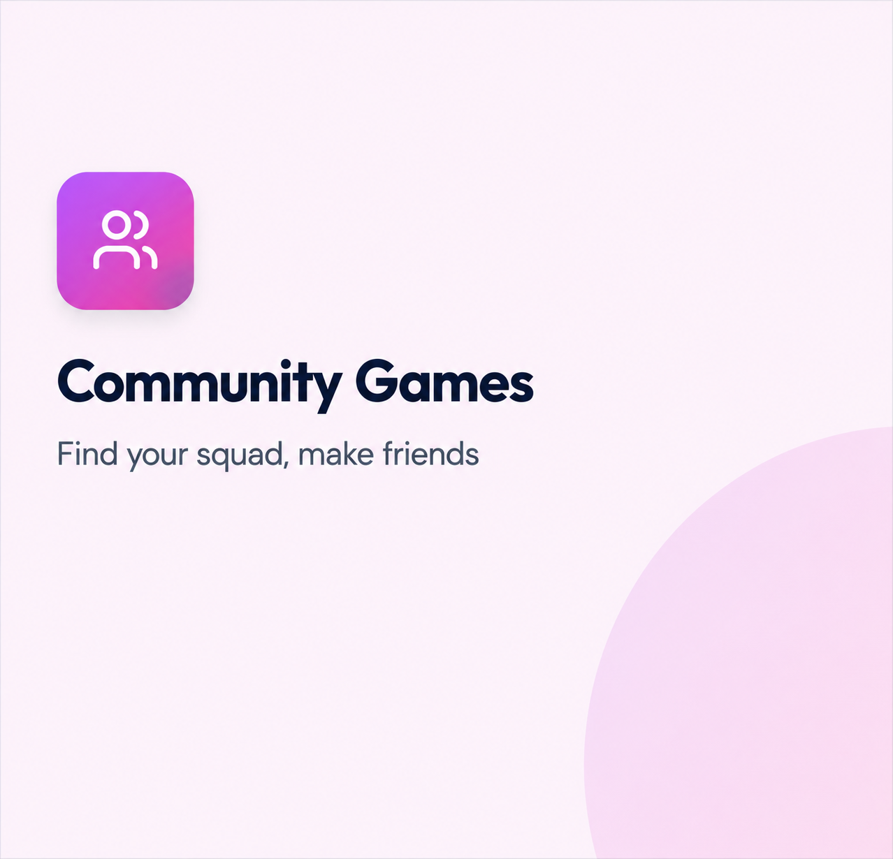 Community Games
