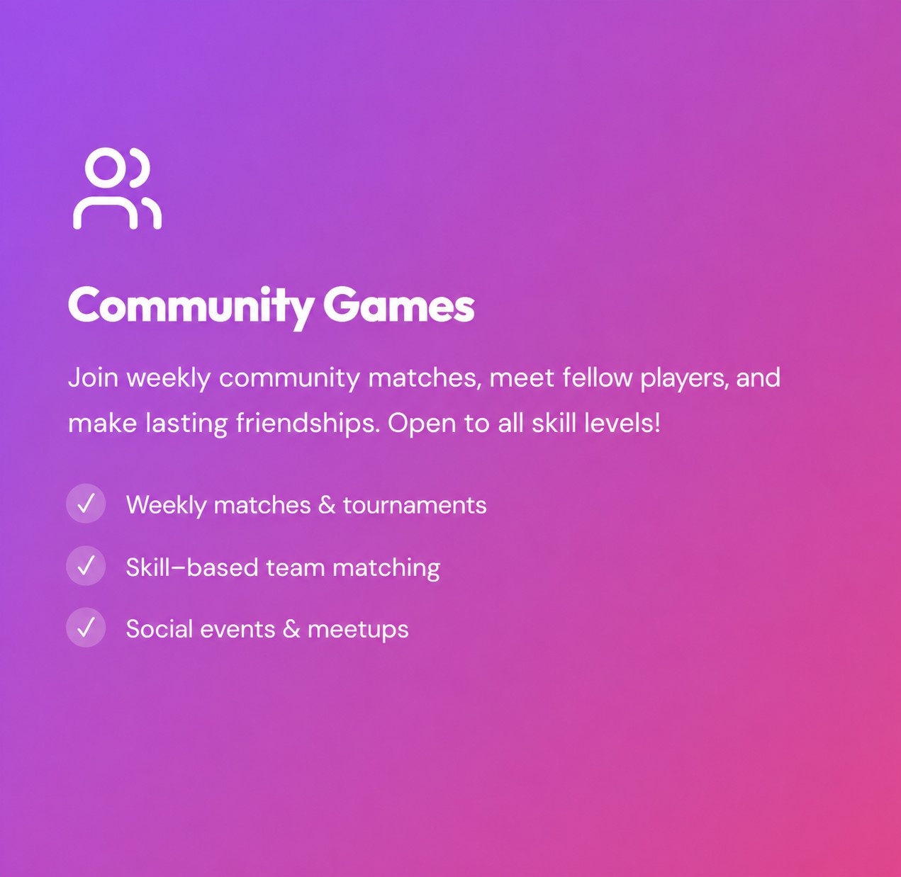 Community Games