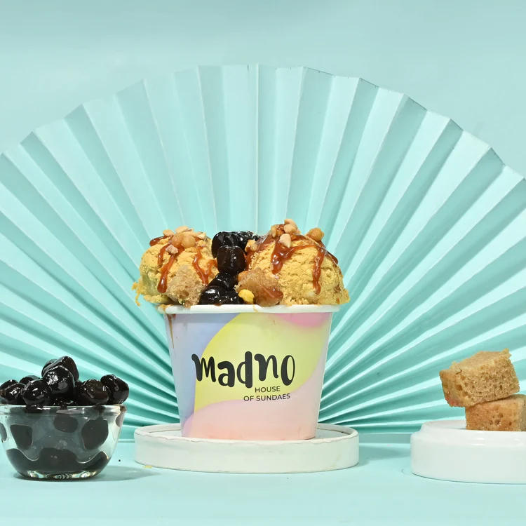 Classic Boba Ice Cream Sundaes
