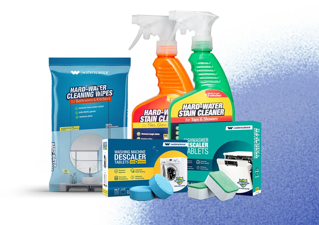 Hard water cleaning products Category