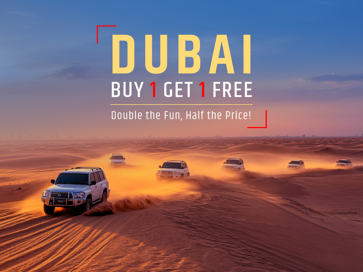 Explore Dubai This Season: Buy 1 Get 1 Free with SOTC