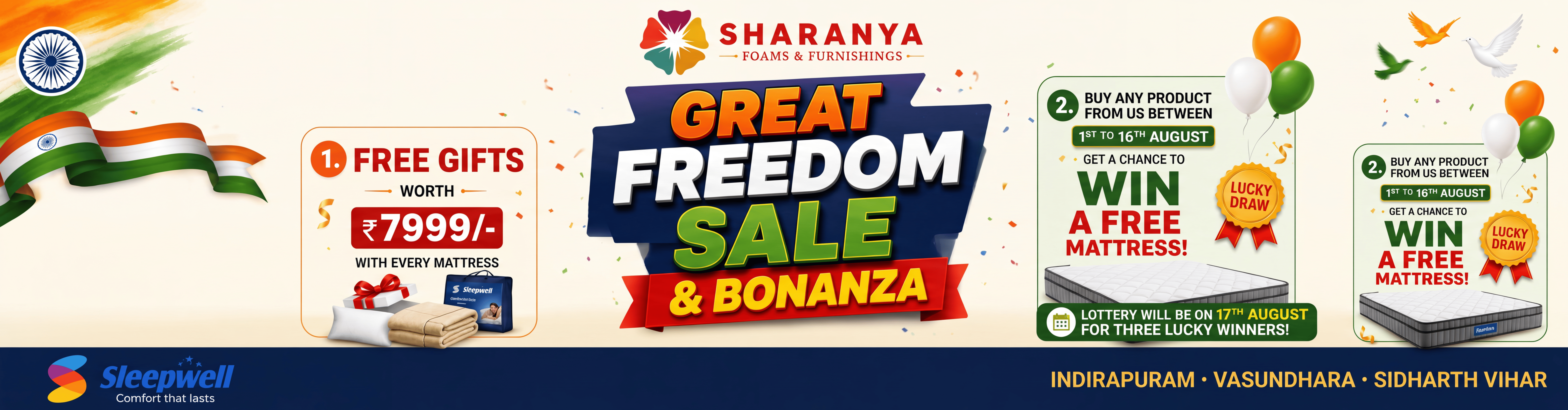 Sleepwell Mattress Store - Sharanya Foams and Furnishings