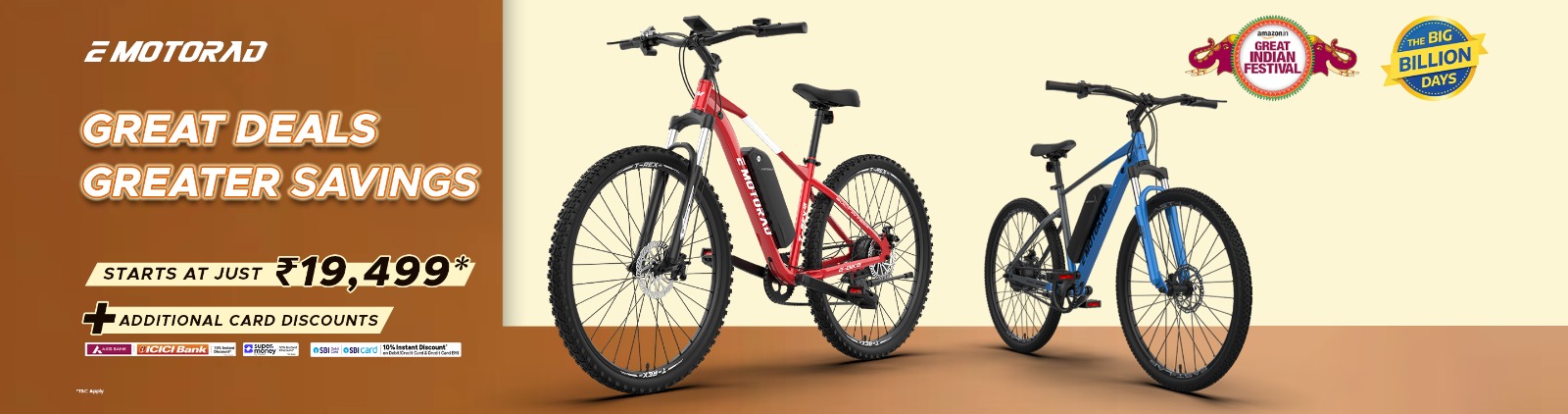 EMotorad Electric Cycles - Pedallers Point