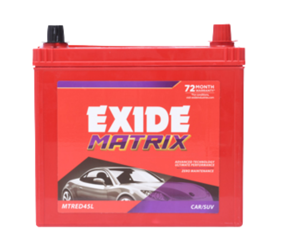 EXIDE MATRIX  4 Wheeler Battery - FMT0-MTRED45L